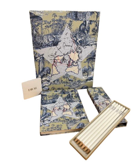 Dior Limited Edition Diary And Pencil Set