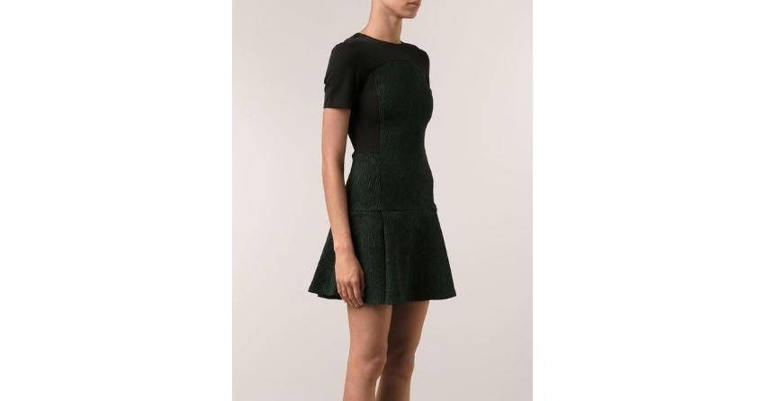 Opening Ceremony Swirl Jacquard Cascade Dress