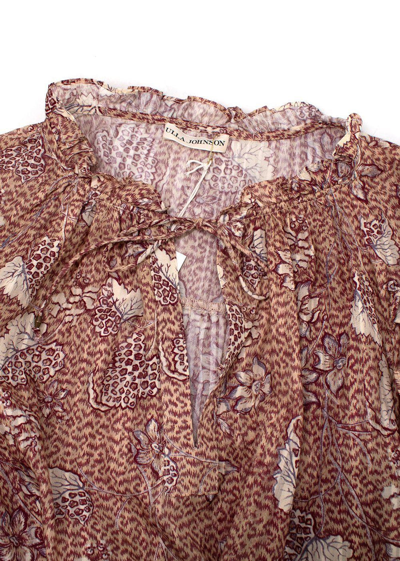 Ulla Johnson Floral Manet Blouse