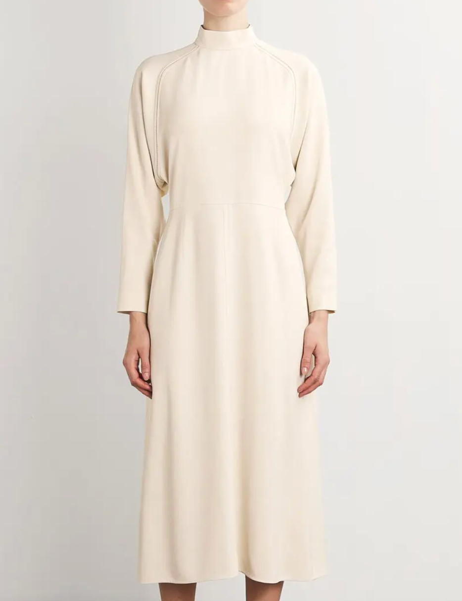 Agnona  Batwing-Sleeve Midi Dress