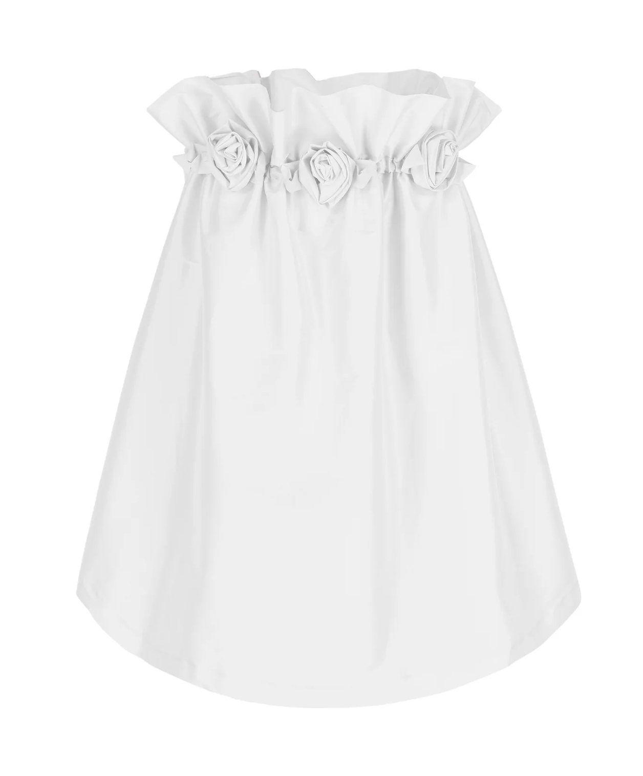 Bernadette White Floral Applique Theodore Dress