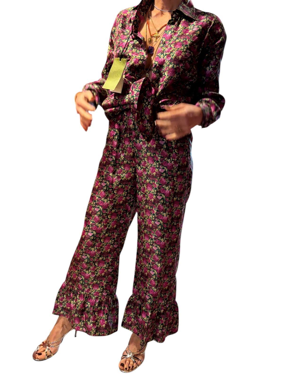 Gucci Floral Silk Shirt
