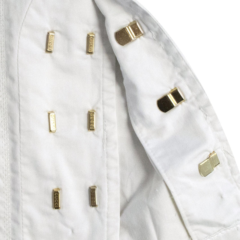 Gucci White Trousers