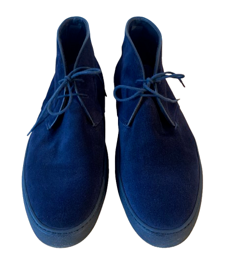 Fratelli Rossetti Navy Suede Desert Boots