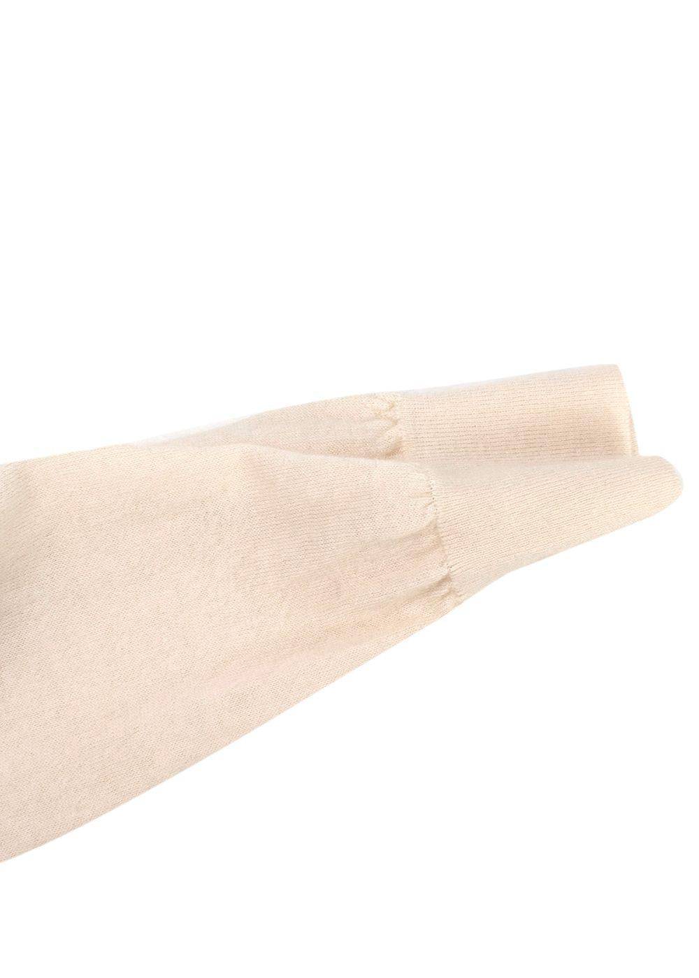 LouLou Studio Cream Wool Turtleneck Sweater