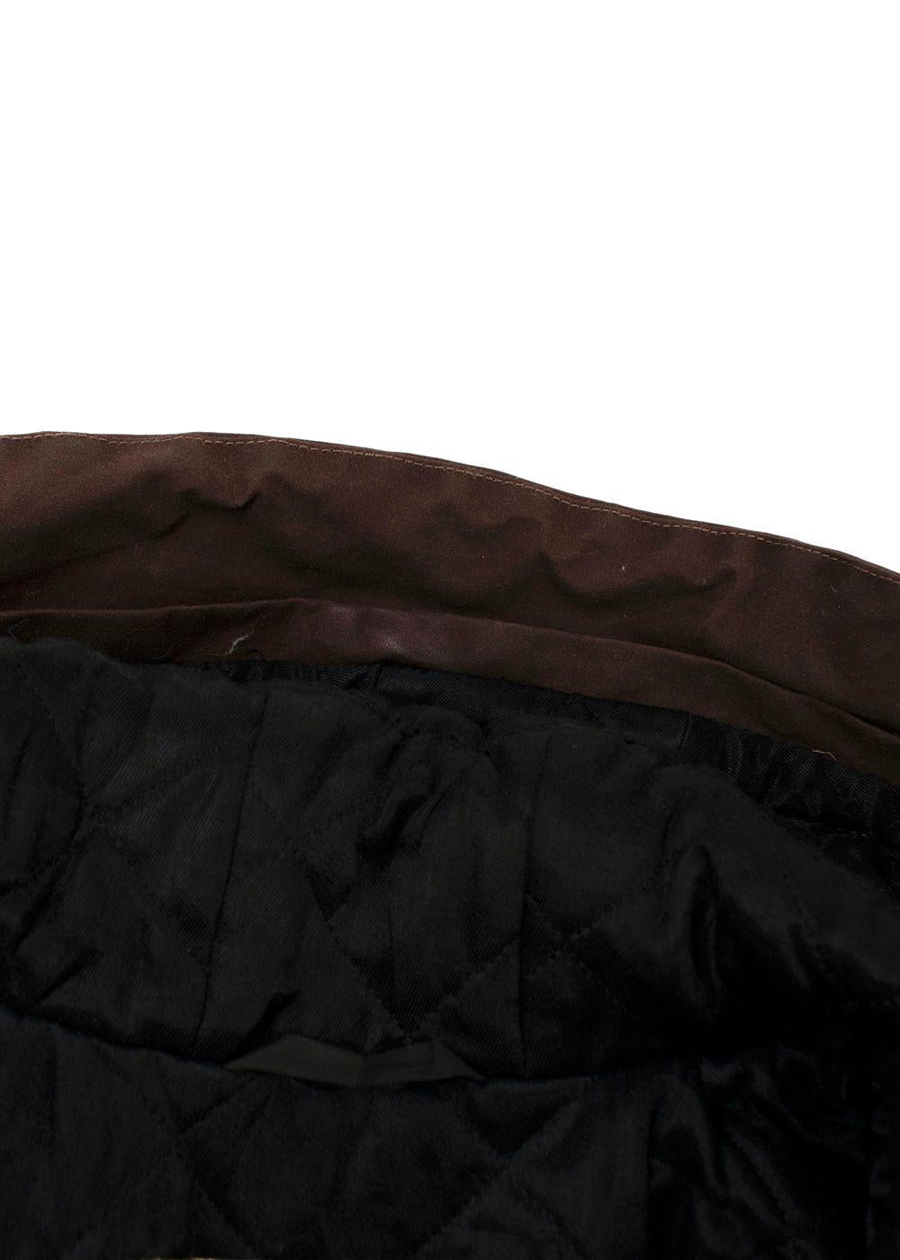 Belstaff Weatherproof Hooded Brown Coat