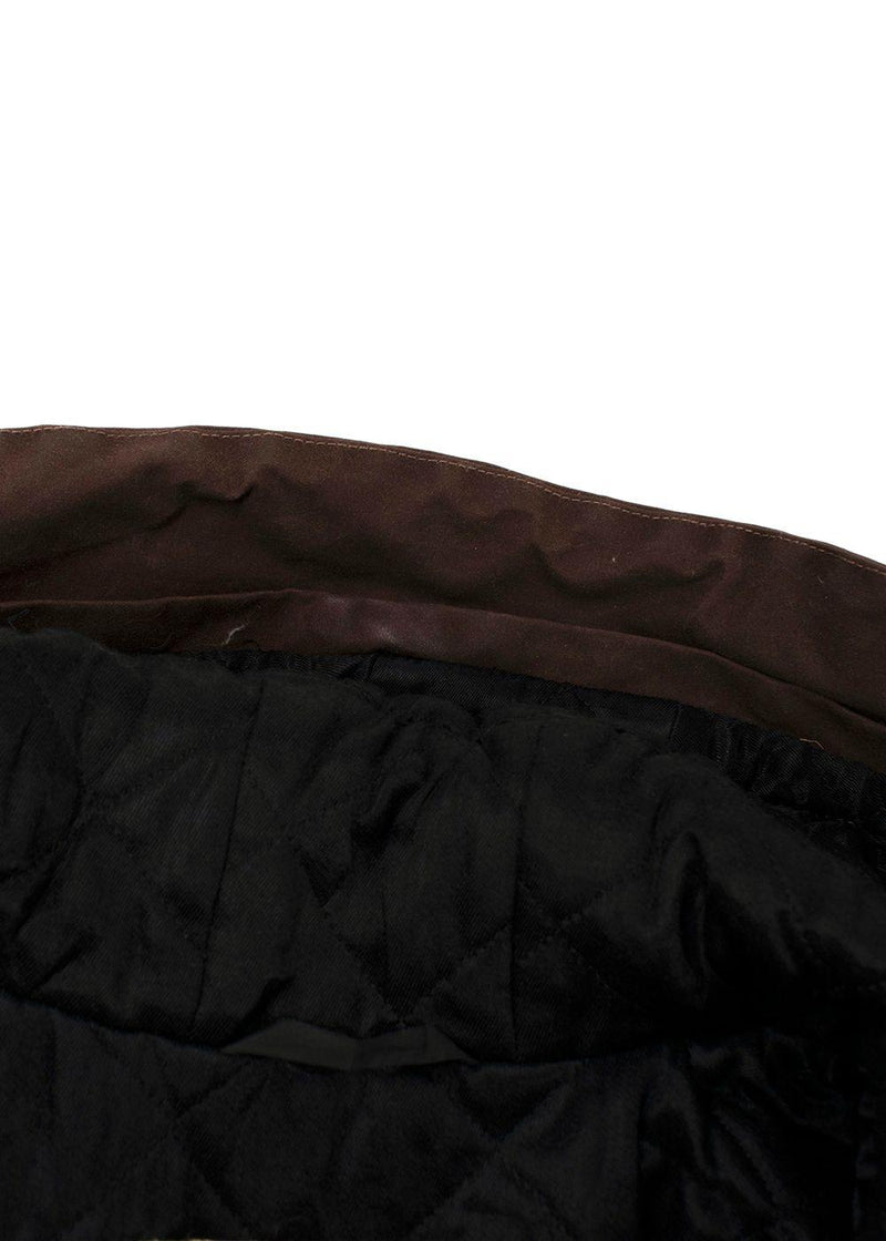 Belstaff Weatherproof Hooded Brown Coat