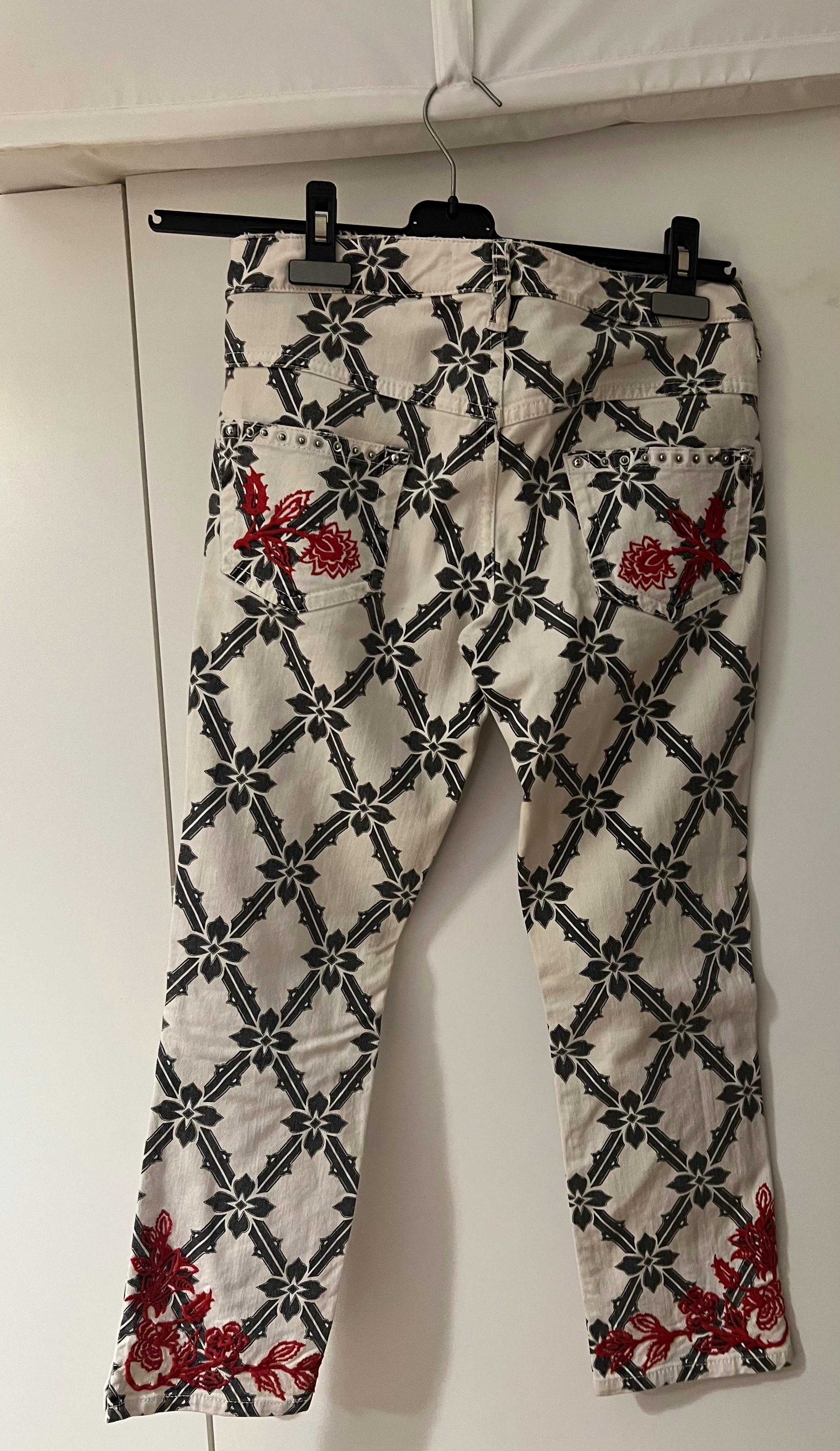 Isabel Marant Embroidered Jeans