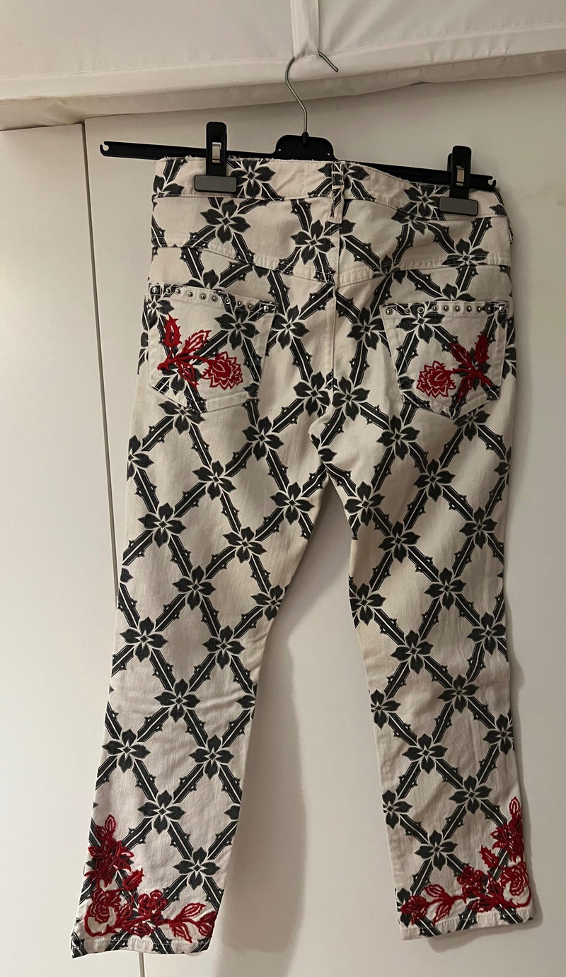 Isabel Marant Embroidered Jeans