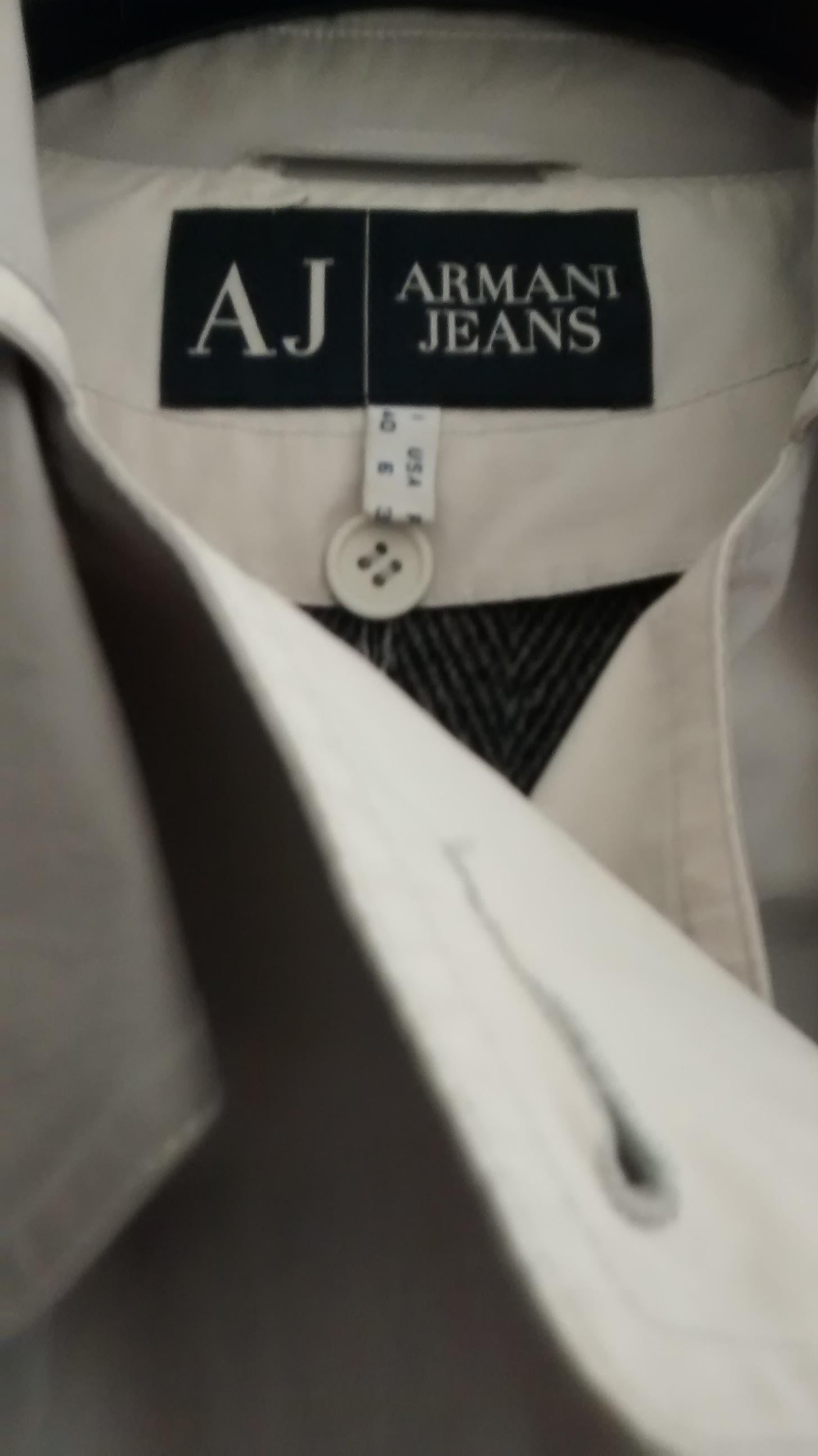 Armani fully lined Trench Coat