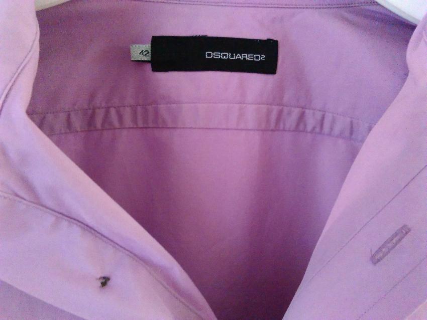 DSQUARED2 cotton shirt pink