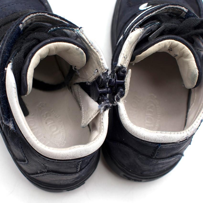 Tod's Boy's Navy Trainers
