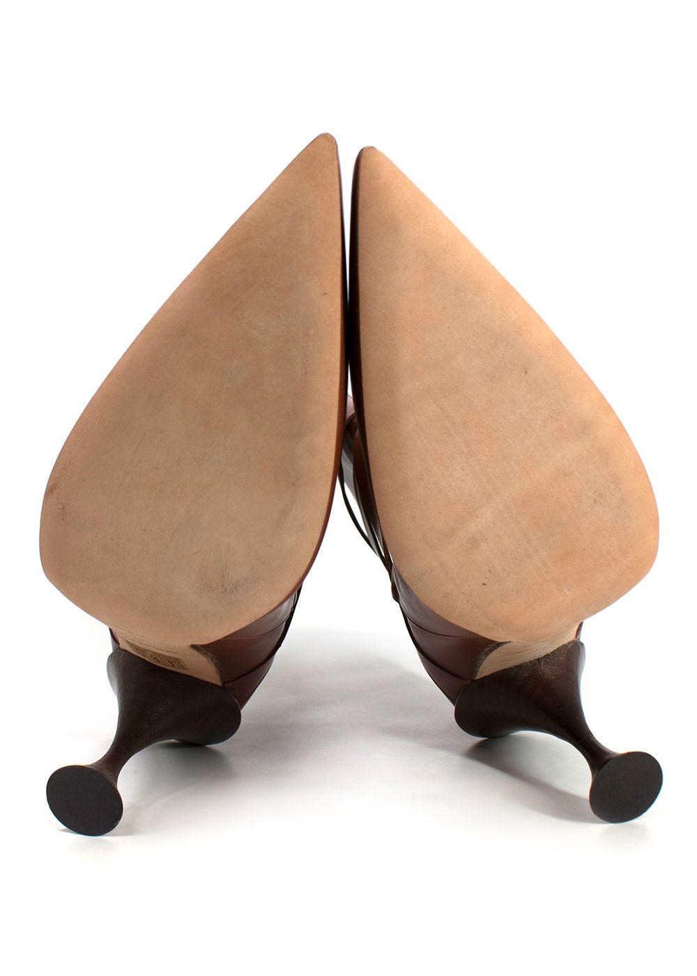 Burberry Hadfield Pedestal-heel Leather Boots
