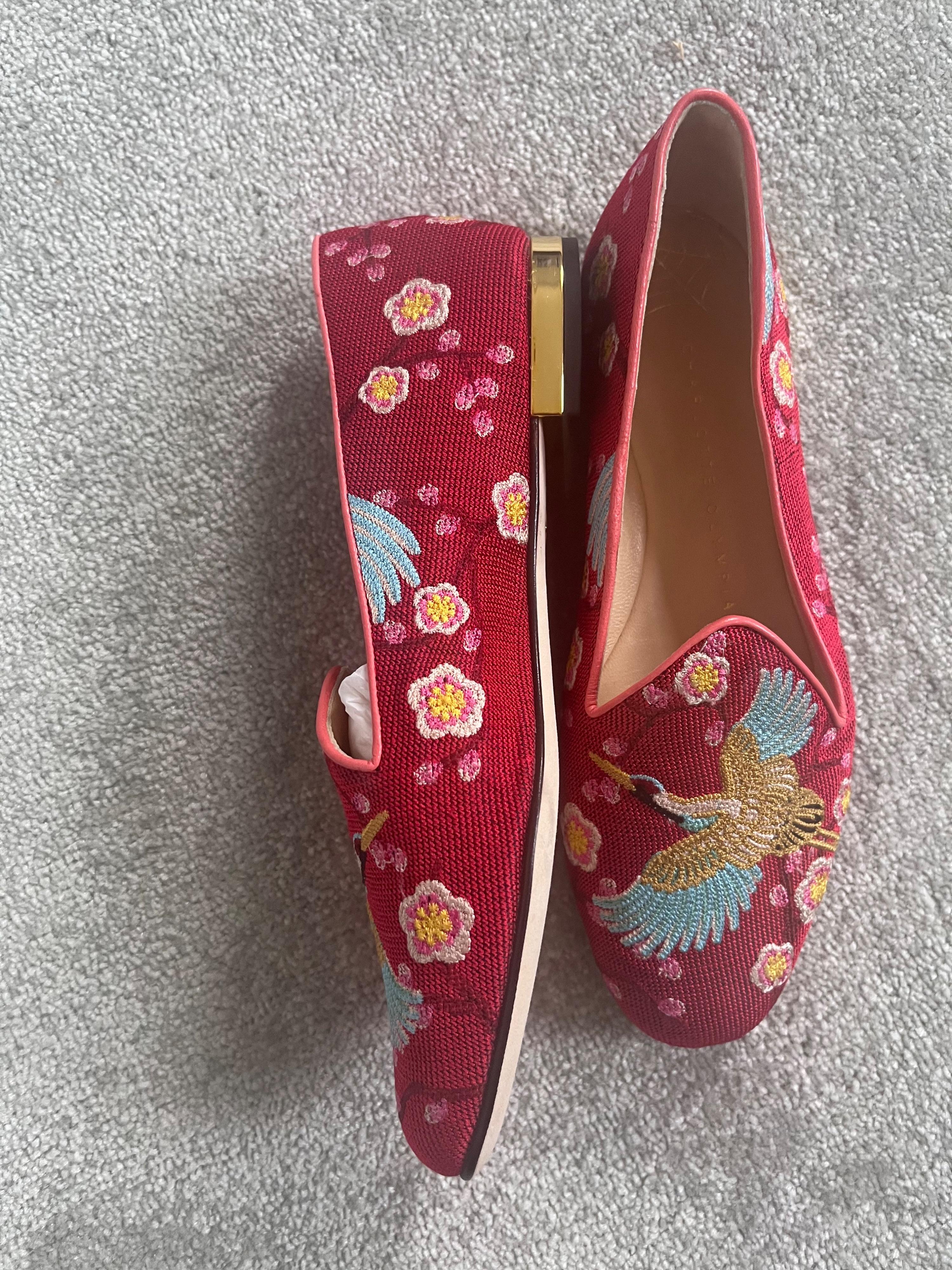 Multicolour Embroidered Ballet Flats