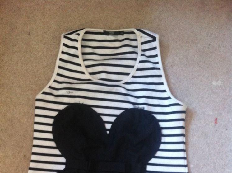 Markus Lupfer stripe bodice top