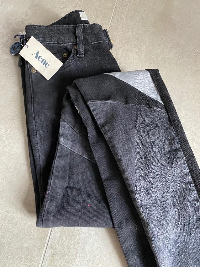 Acne Studios Flex Cuts mid-rise skinny jeans