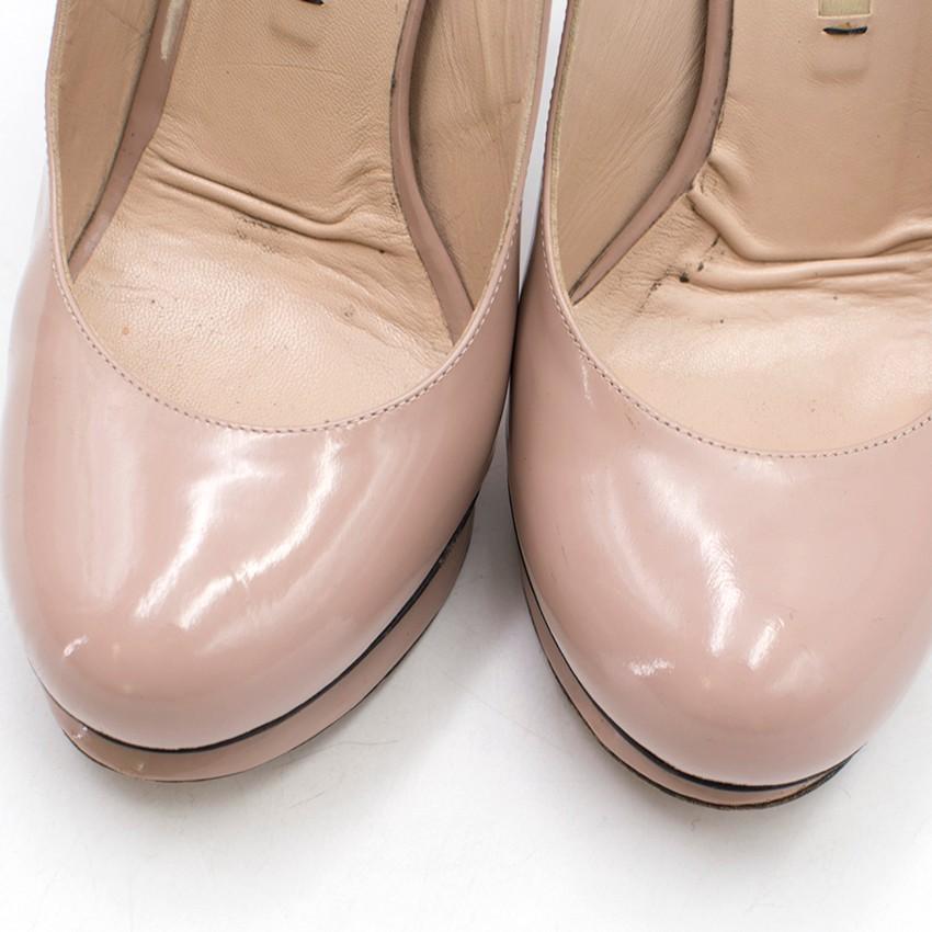 Nicholas Kirkwood Patent Heeled Pumps