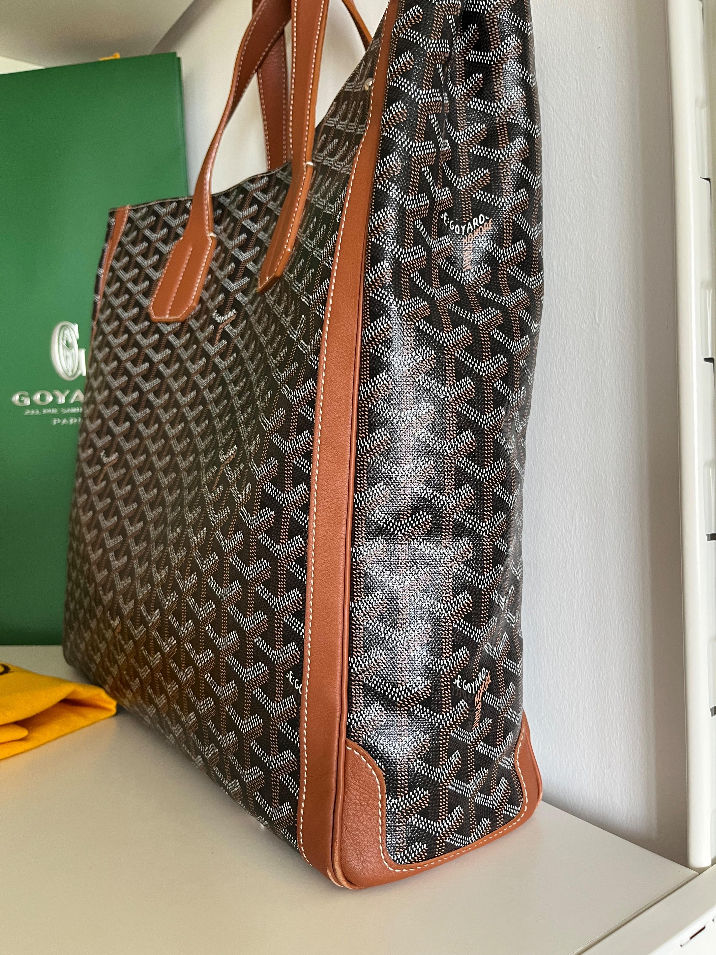 Black & Tan Voltaire Tote Bag