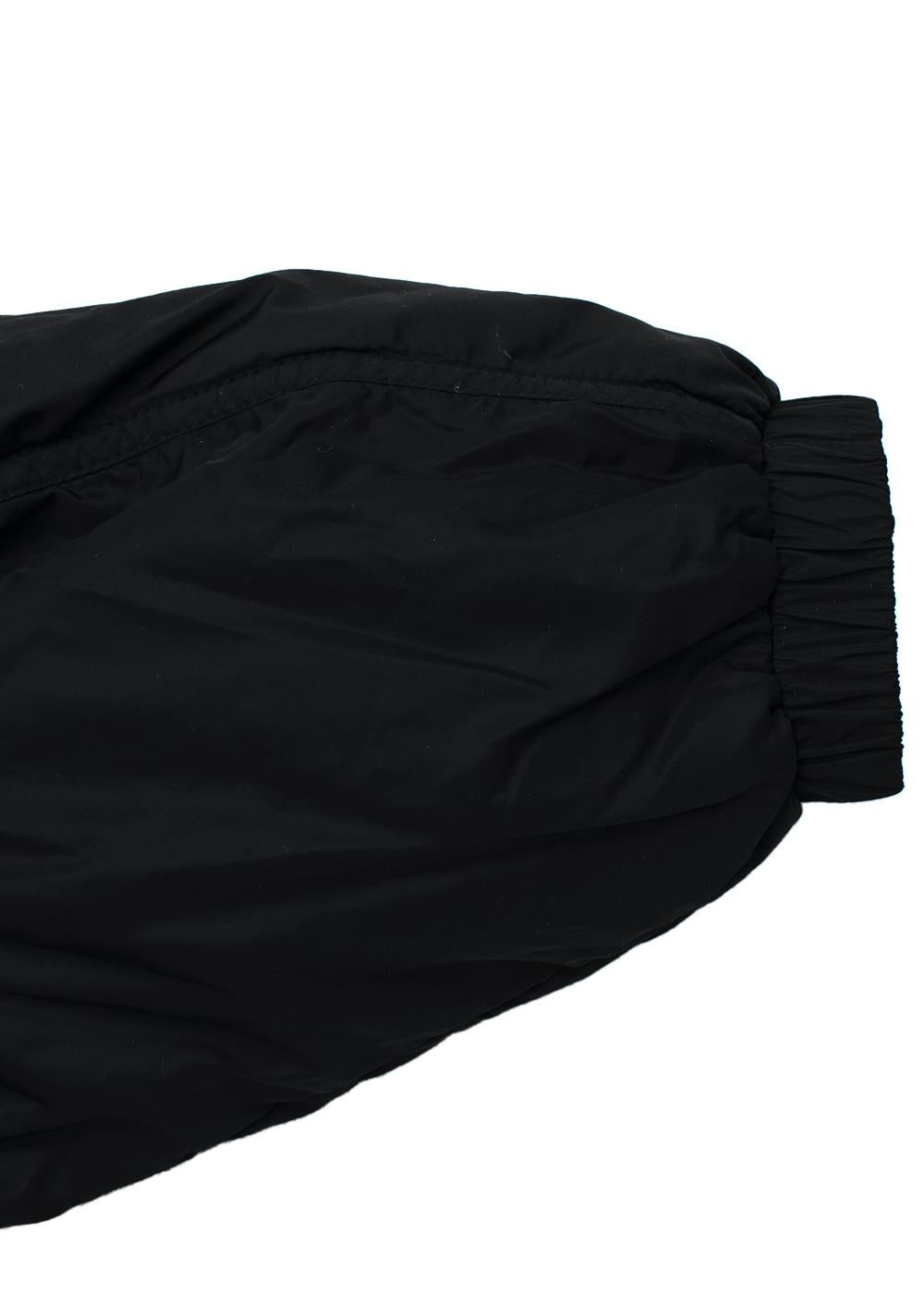 Etoile black recycle polyamide Dastya windbreaker