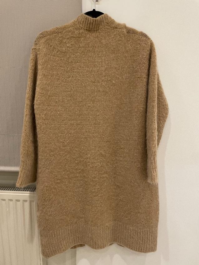 Claudie Pierlot Beige Knit Tie Front Cardign