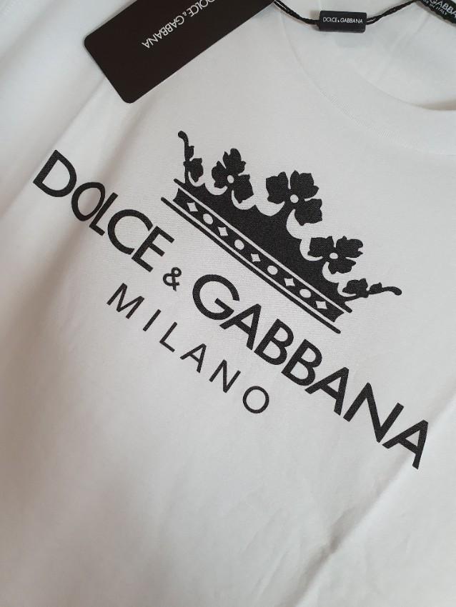 Dolce & Gabbana Milano Logo White T-shirt