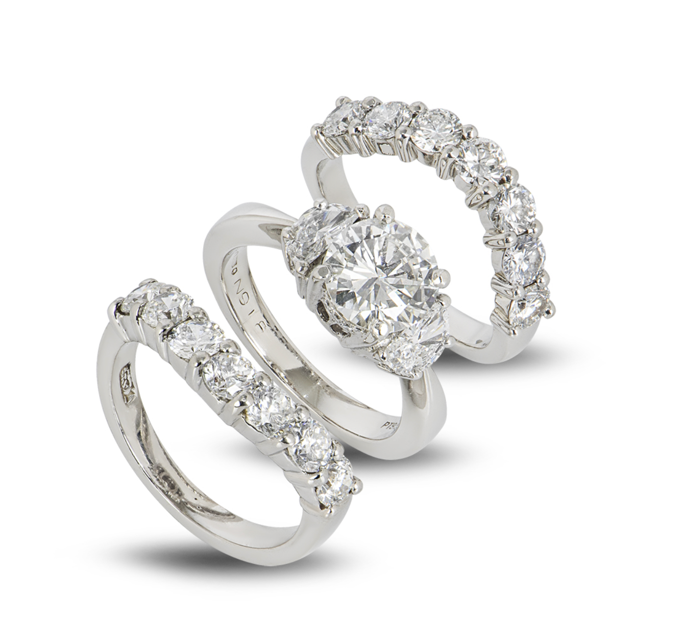 Platinum Diamond Bridal Set