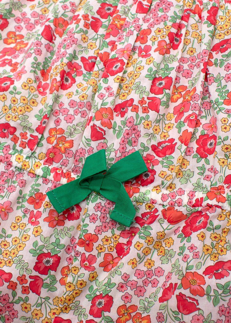 Jacadi Paris Kids Cotton Floral Playsuit