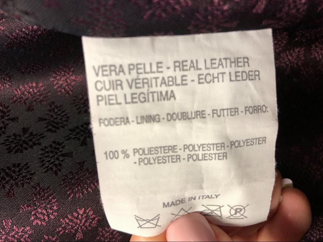 Mulberry Chocolate Brown quilted leather jacket
