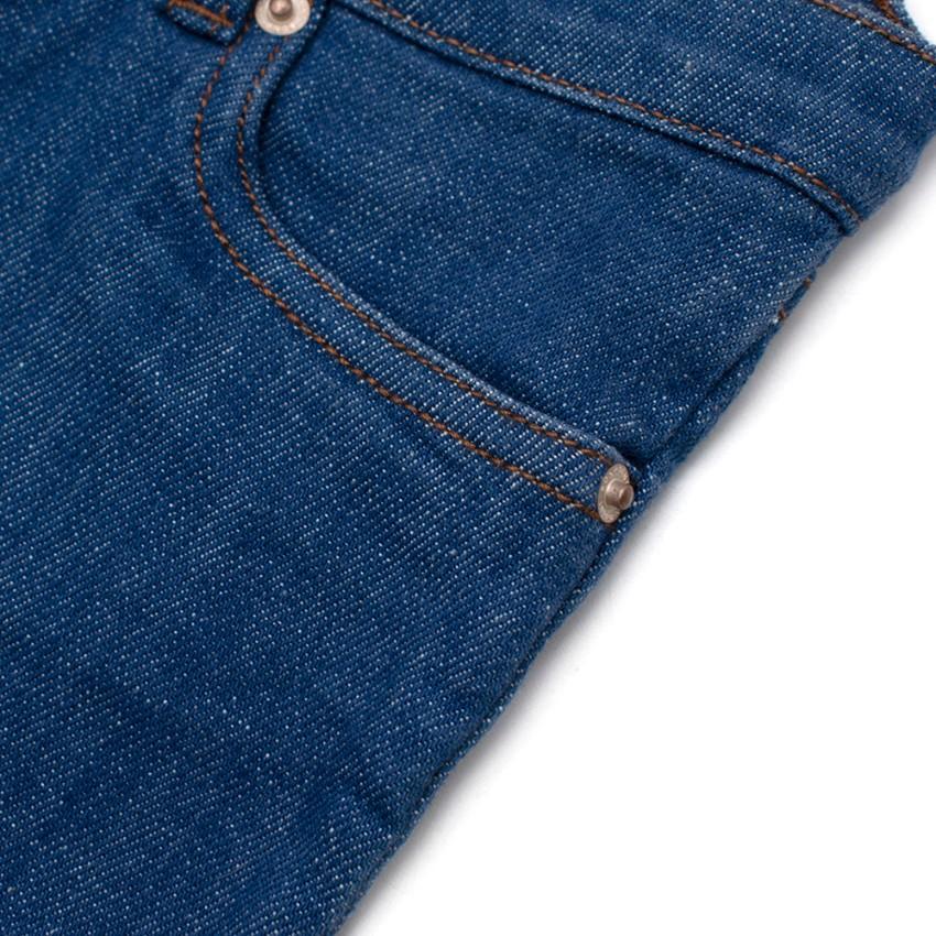 Bonpoint Girls Blue Denim Shorts
