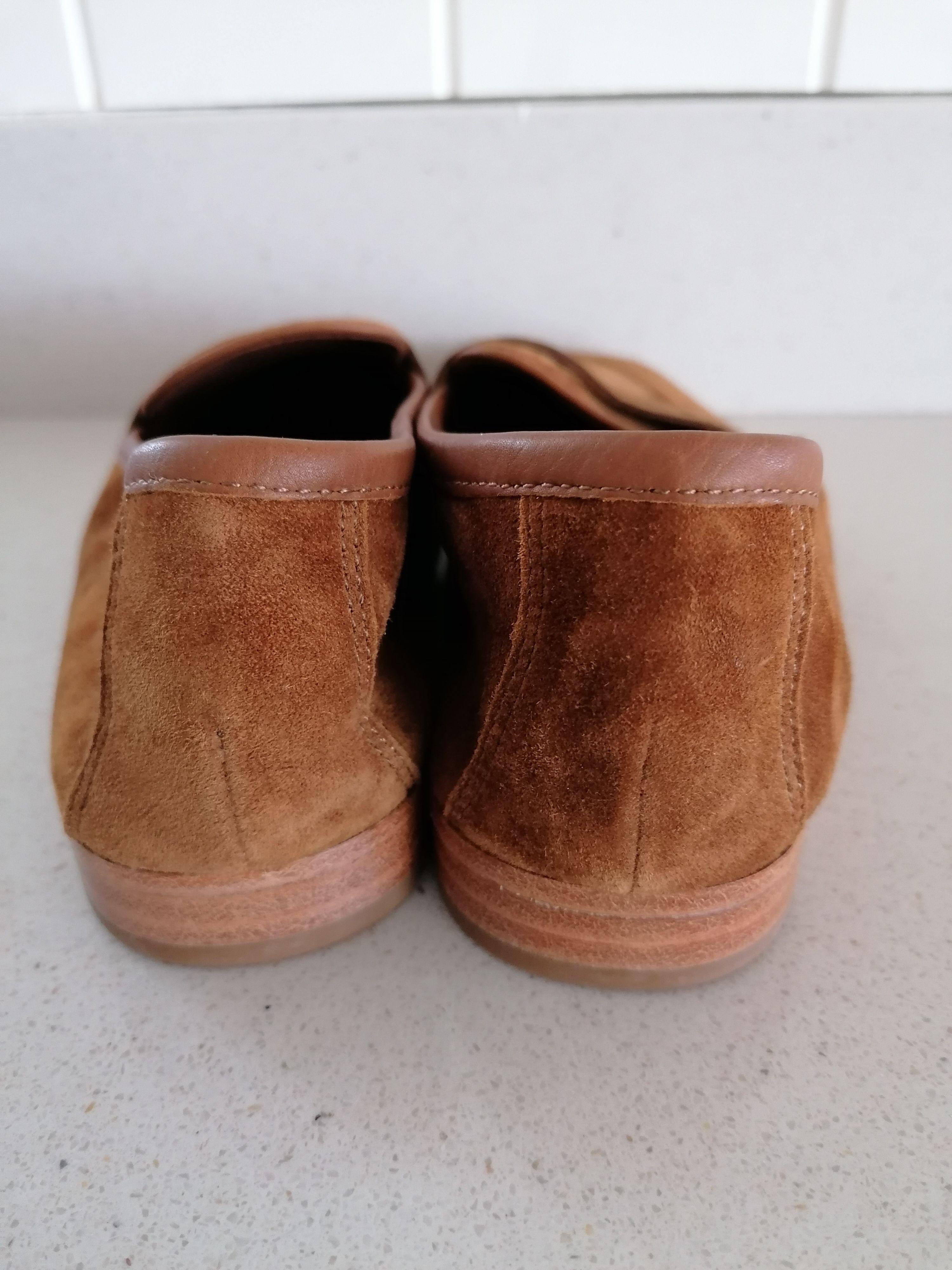 Polo Ralph Lauren Tan Suede Ashtyn Loafers
