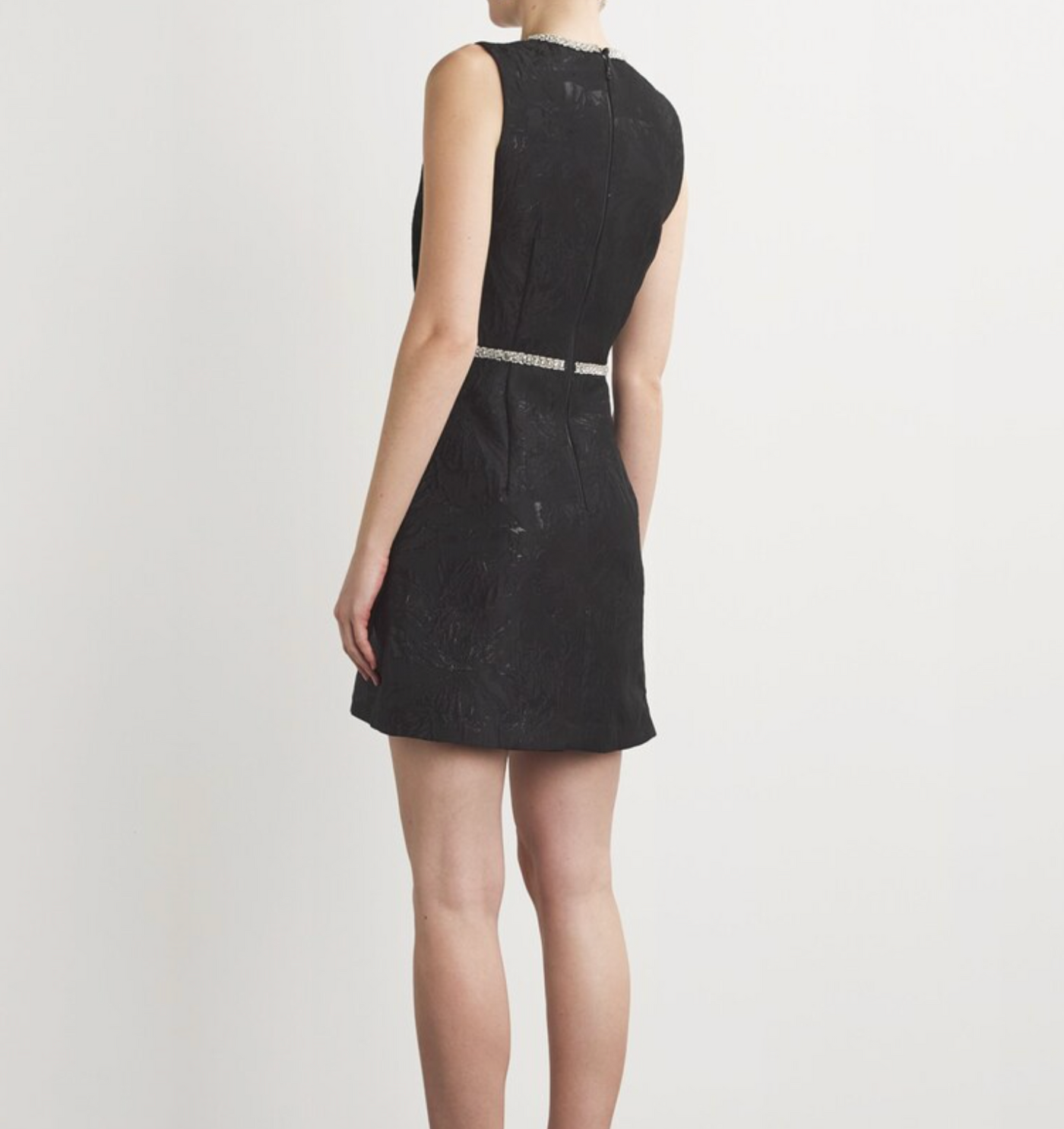 Alice+Olivia Embellished Ellis Mini Dress