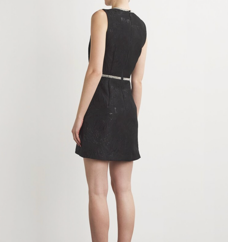 Alice+Olivia Embellished Ellis Mini Dress