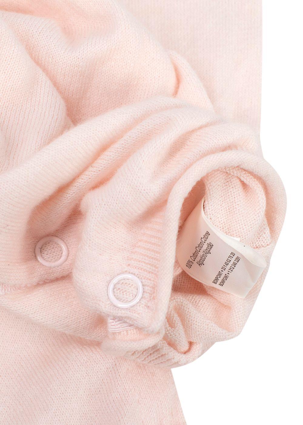Bonpoint Light Pink Baby Playsuit 6 months