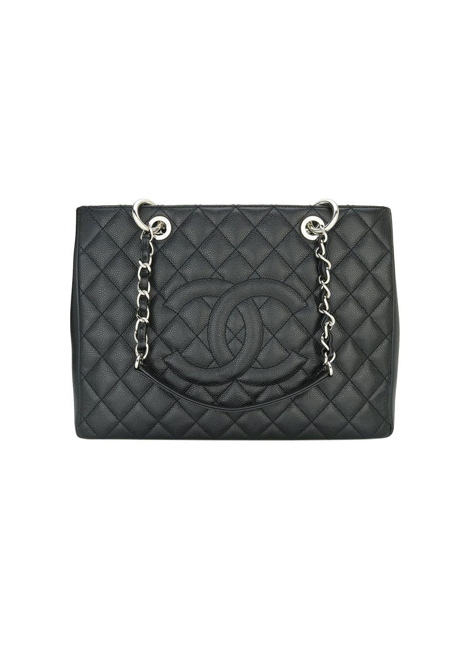 Caviar Quilted Grand Shopping Tote