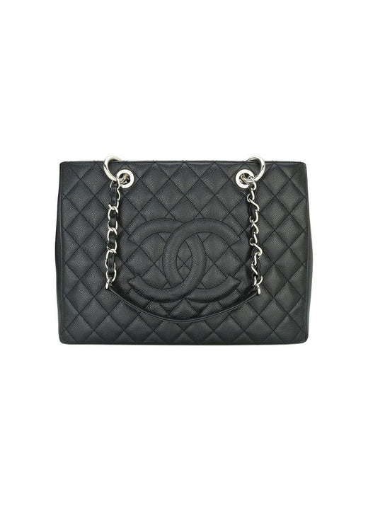 Caviar Quilted Grand Shopping Tote