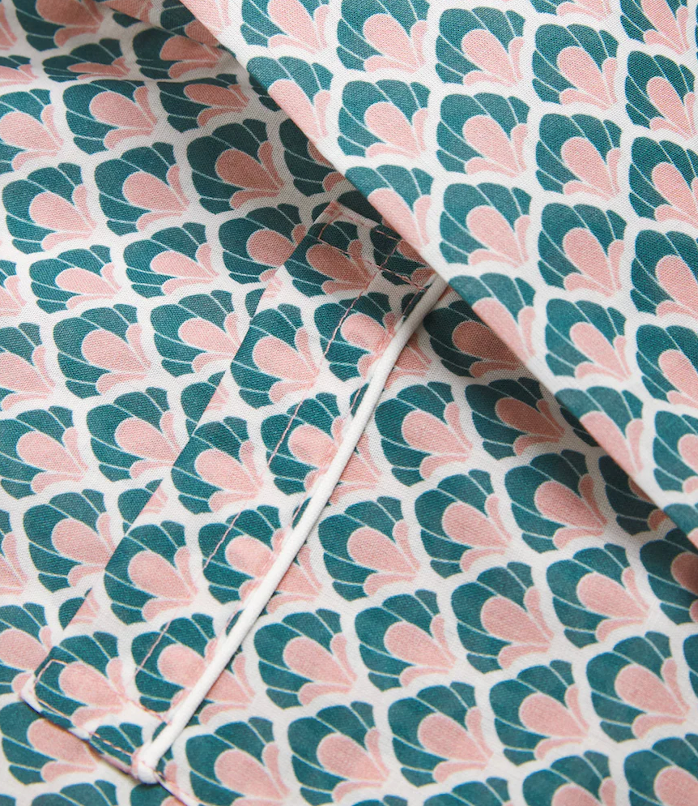 Derek Rose Kids Printed Ledbury Pyjama Set (3-12 Years)