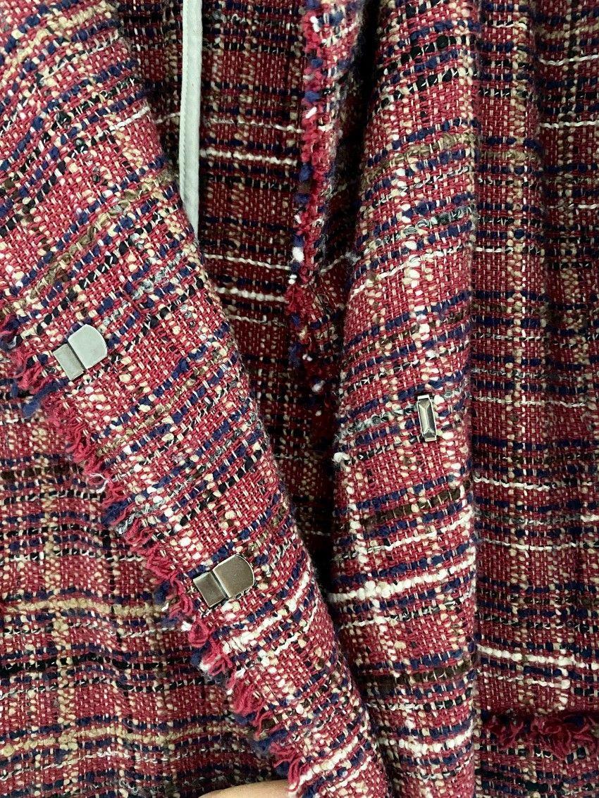 Isabel Marant Etoile Red Tweed Jacket