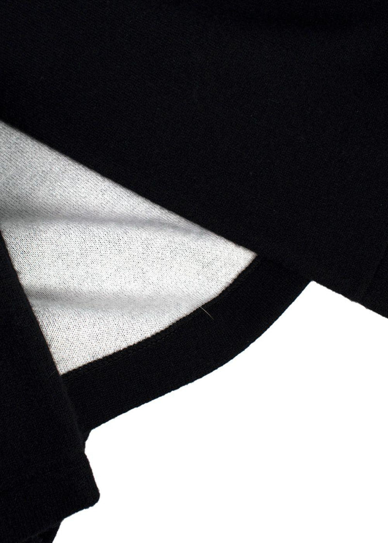 Battistoni Black Cashmere Long Coat