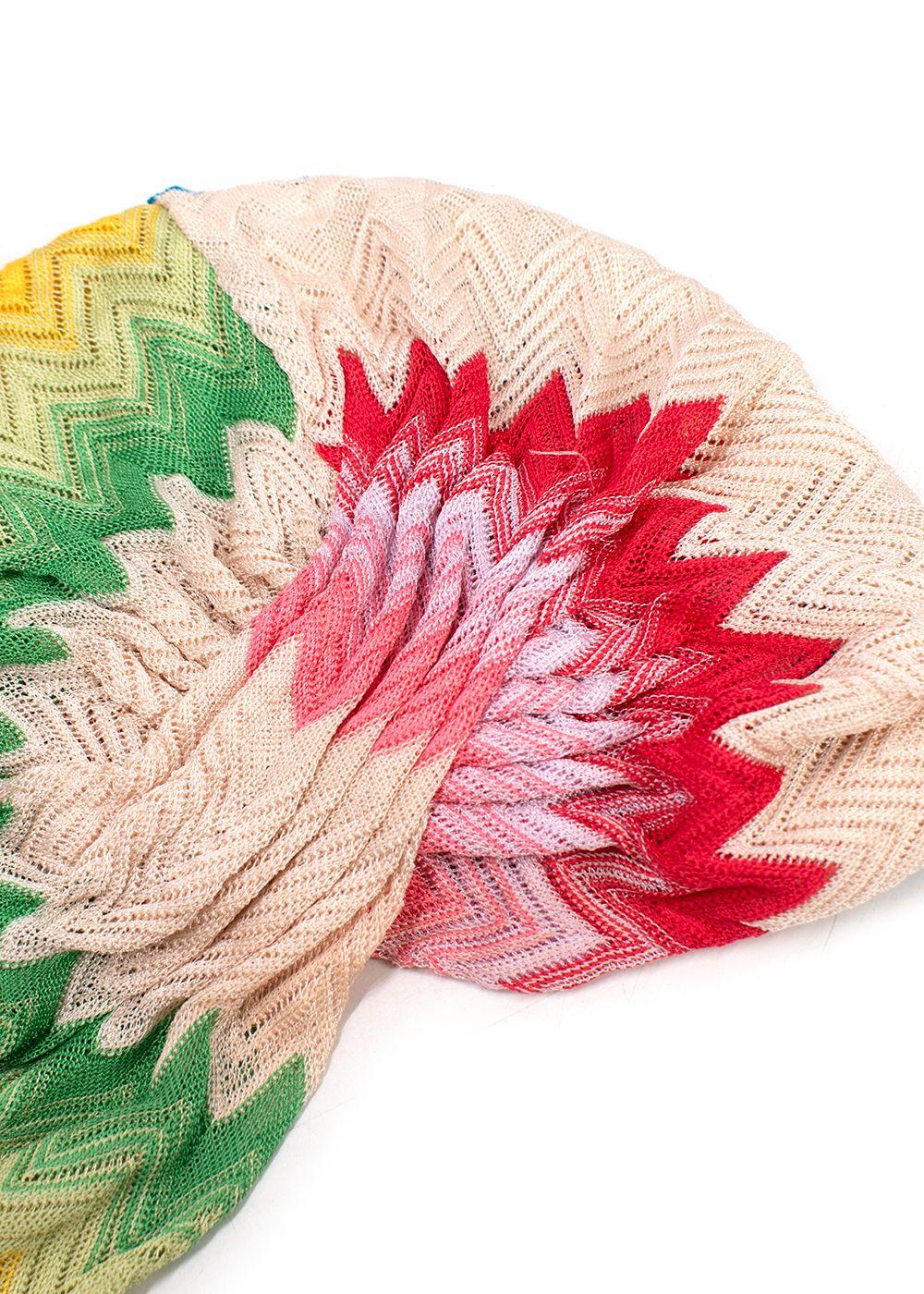 Missoni Multicoloured Knit Turban