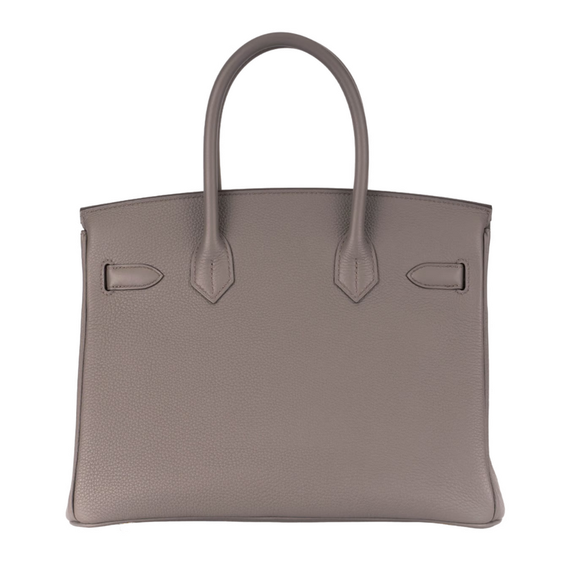 Hermès Birkin 30cm Togo Etain with Gold Hardware