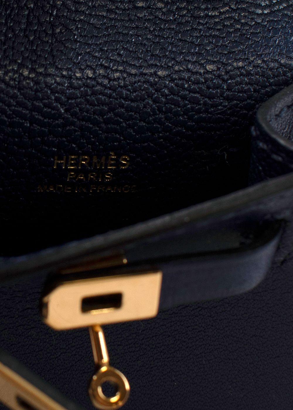 Hermes Tadelakt Micro Kelly Twilly Bag Charm