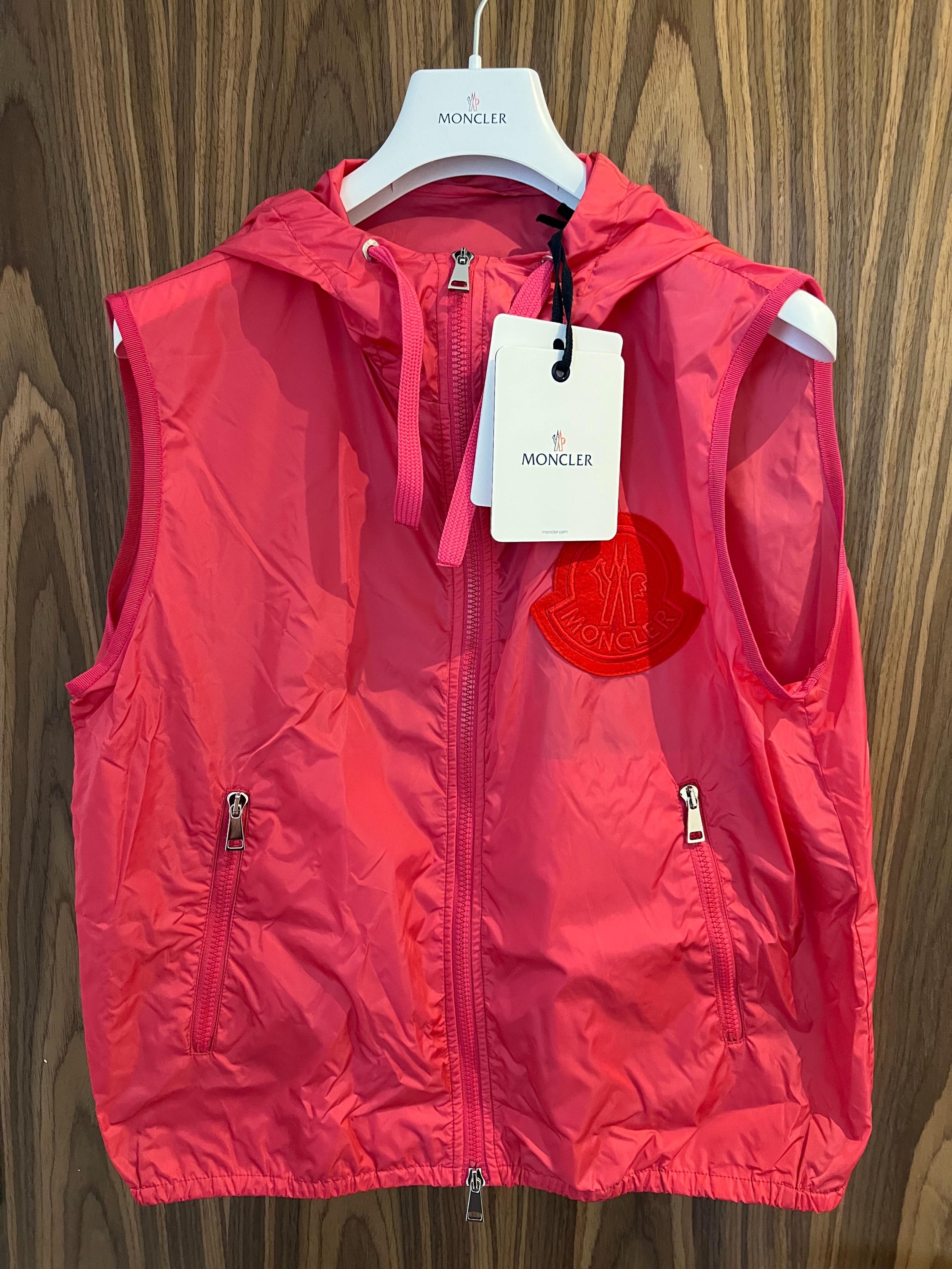 Pink Nylon Gilet