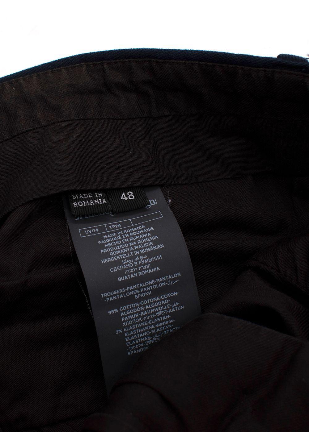 Ermenegildo Zegna Navy Trousers
