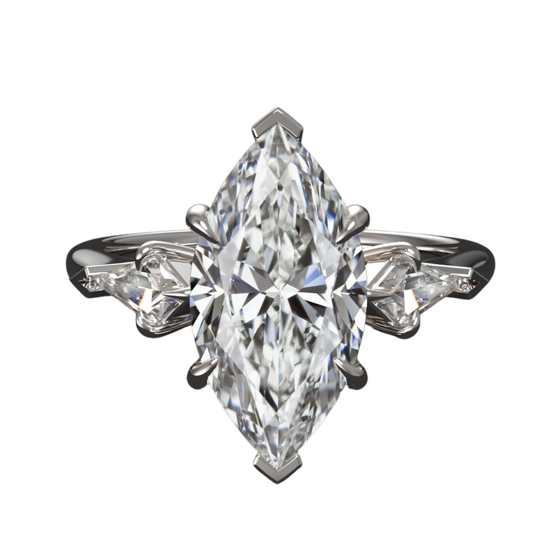 2CT Marquis Cut Lab Grown Diamond