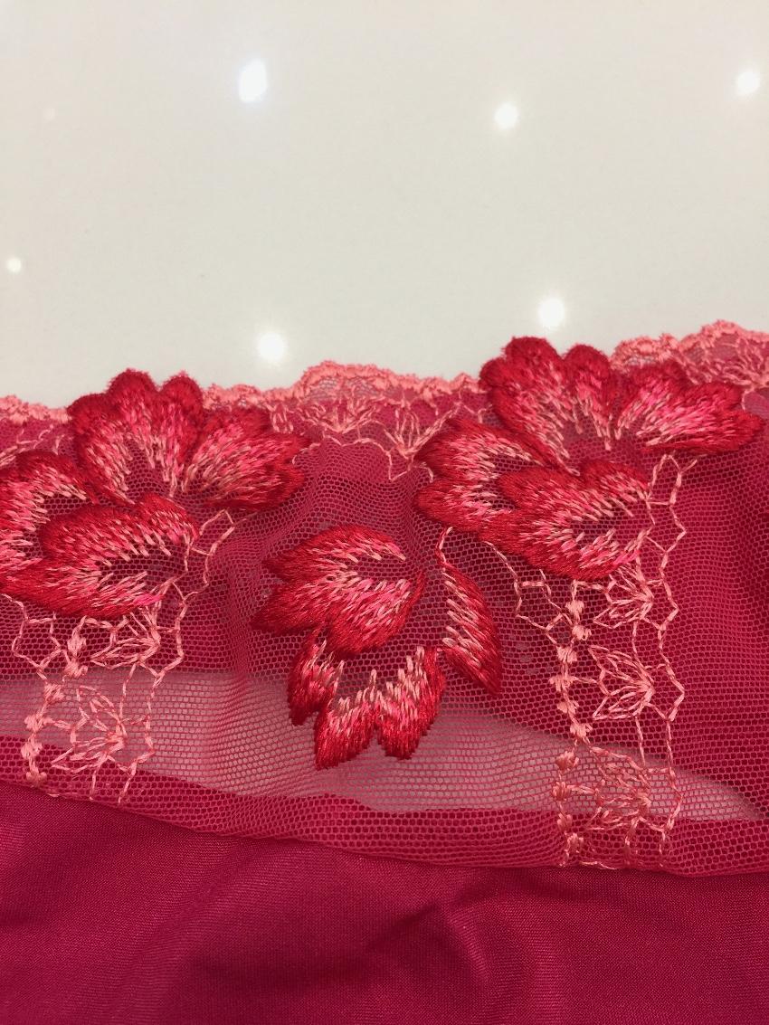 Aubade Paris Rose Magnetique Tulle Tanga
