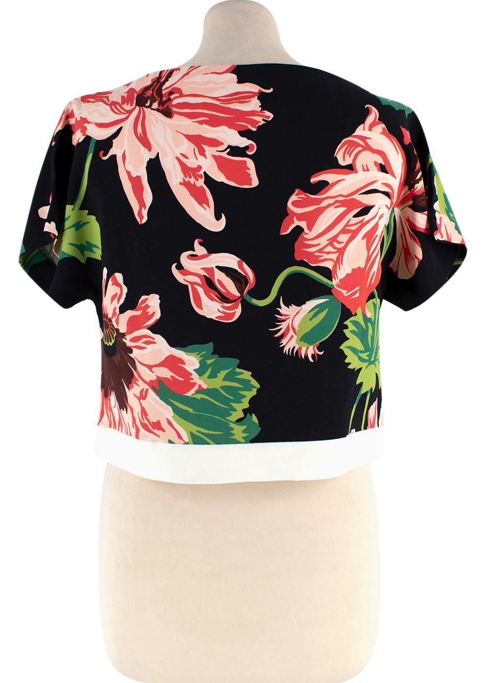 Stella McCartney Floral Blouse and Trouser Suit