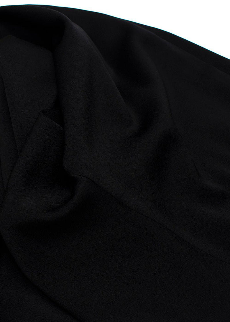 Galvan Black High Waisted Flared Trousers