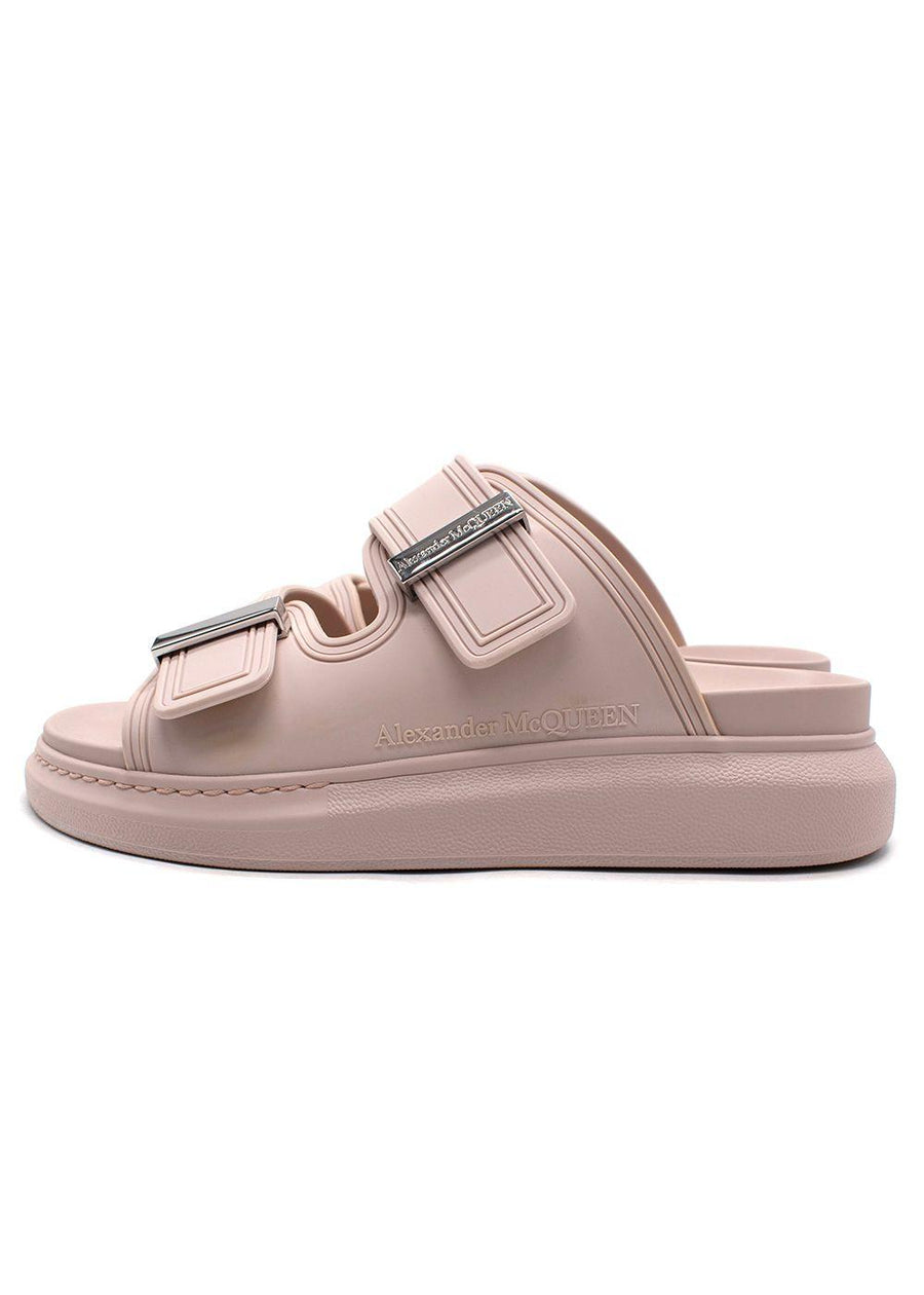 Alexander McQueen Rose Pink Hybrid Slide