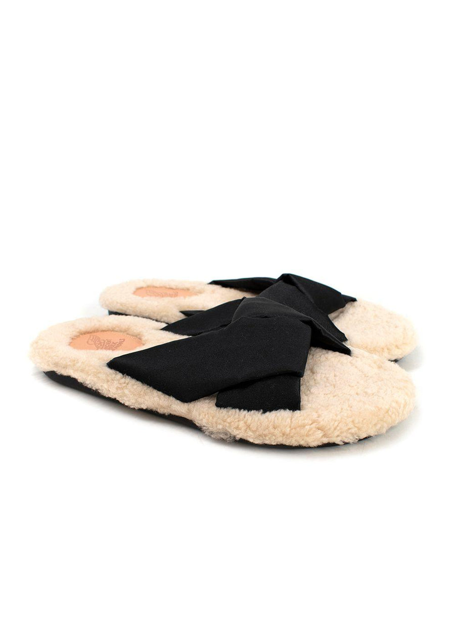 Ancient Greek Shearling Lined Sandals