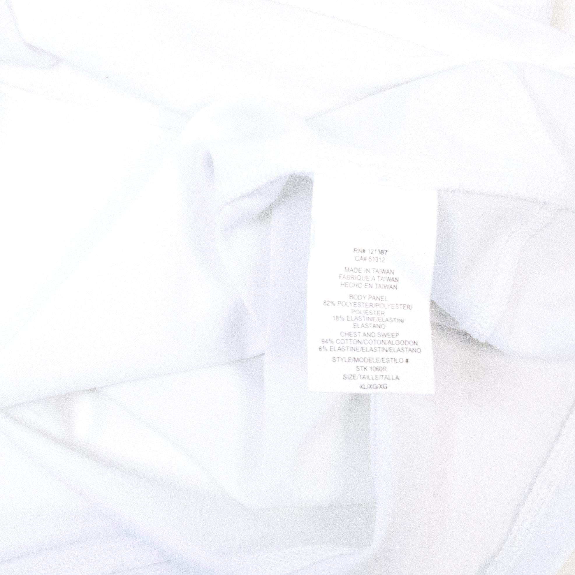 Heather Thompson Yummie Tummie White Strap Top